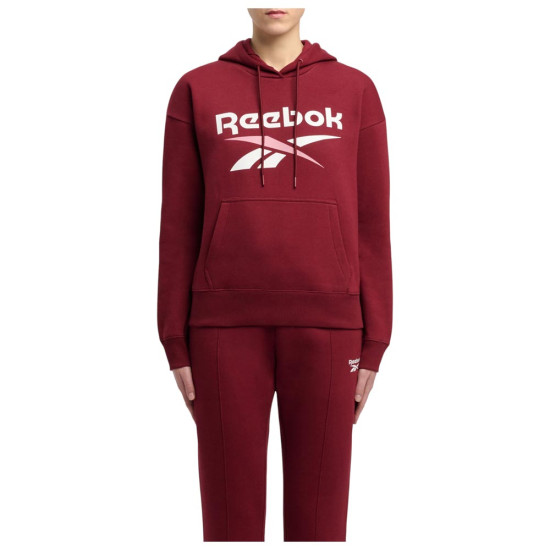 Reebok Γυναικείο φούτερ Identity 2-Color Logo Fleece Hoodie